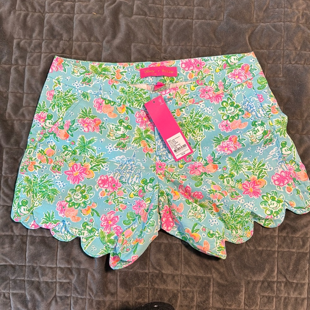 Disney Lilly Pulitzer shorts